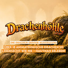 Drachenhöhle - Die Drachen-Indoor-Ausstellung 13.09.2026 NEW Box Mönchengladbach