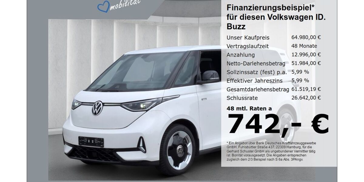 VW ID. Buzz 12.269 km 64.980 &euro; Ruhstorf 94099