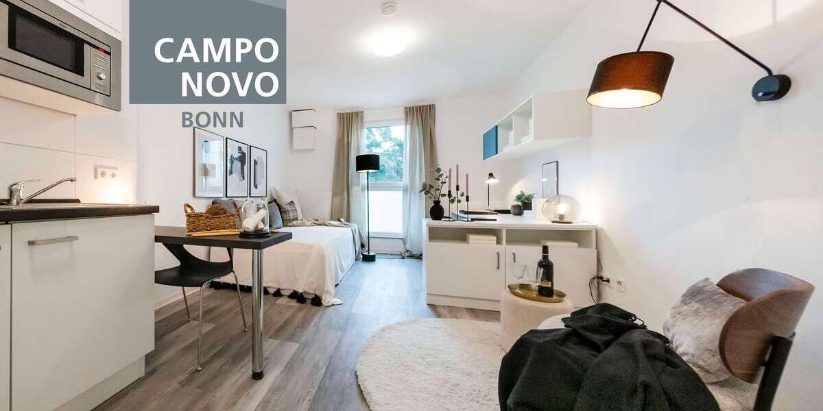 Etagenwohnung Bonn Bonn-Zentrum - 1 Zimmer, 23 m&sup2;, 590&euro; | Angebot:27320924
