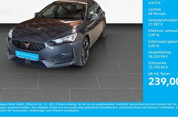 Cupra Leon 42.229 km 26.460 &euro; Wesel 46485