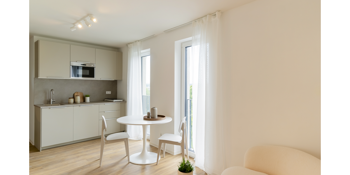 Etagenwohnung Aachen Aachen-Mitte - 1 Zimmer, 43 m&sup2;, 1.070&euro; | Angebot:27250002