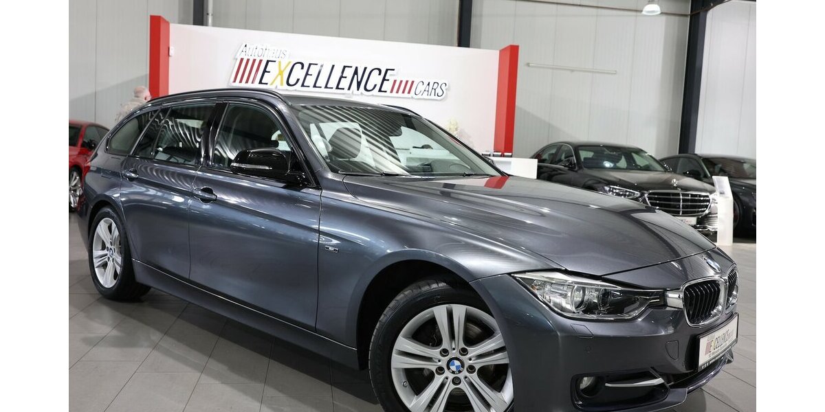 BMW 318d Touring blue PERFORMANCE SPORT / PANORAMA 80.000 km 13.777 &euro; Hamm 59077