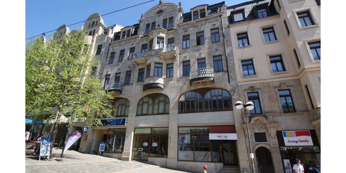 Etagenwohnung Plauen Bahnhofsvorstadt - 2 Zimmer, 51 m&sup2;, 260&euro; | Angebot:27318459
