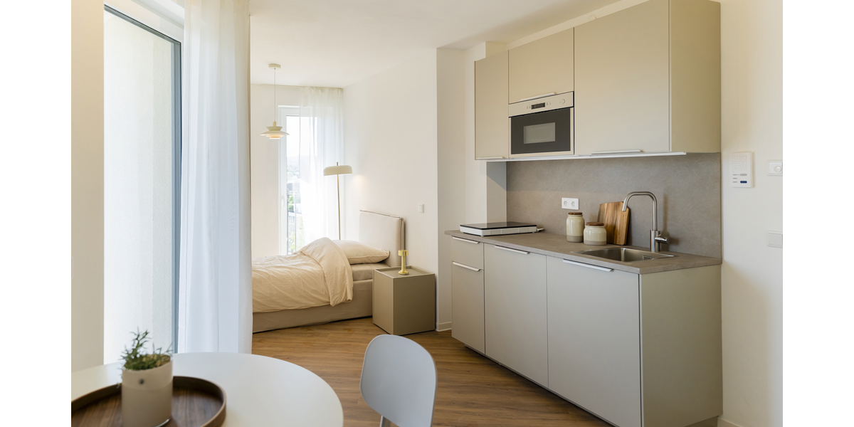 Etagenwohnung Aachen Aachen-Mitte - 1 Zimmer, 27 m&sup2;, 760&euro; | Angebot:27250015