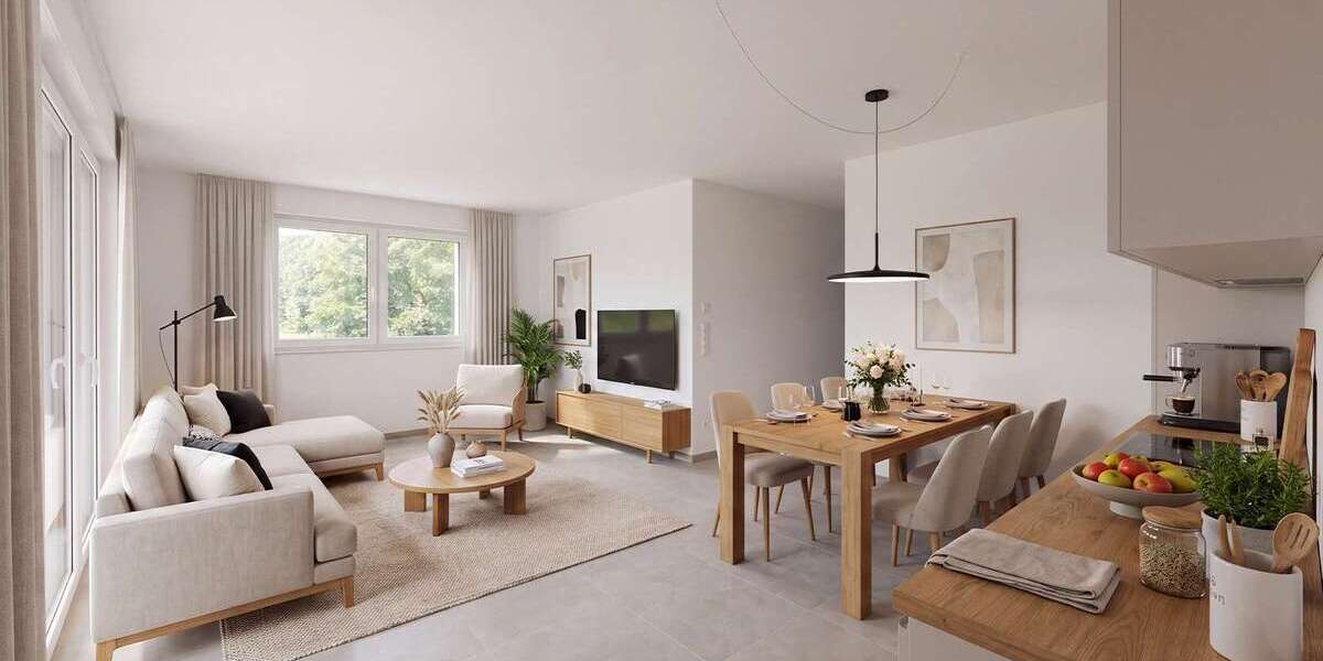 Etagenwohnung Bielefeld Sennestadt - 4 Zimmer, 95 m&sup2;, 1.527&euro; | Angebot:27321363
